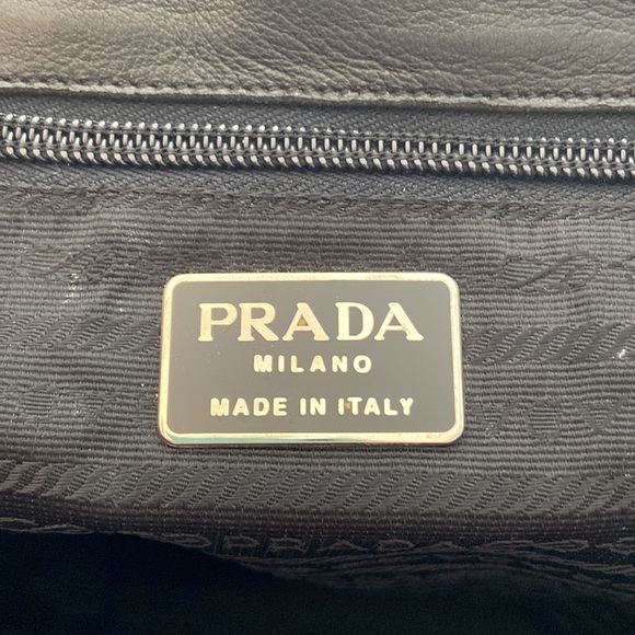 Prada Double Front Pocket Soft Calf Small Leather Backpack - Picture 13 of 14